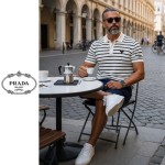 PRADA 프라다 와플 카라니트 2COLOR