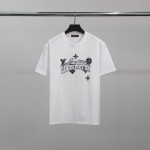 LOUIS VUITTON 루이비통 로고 레터링 코튼 반팔티