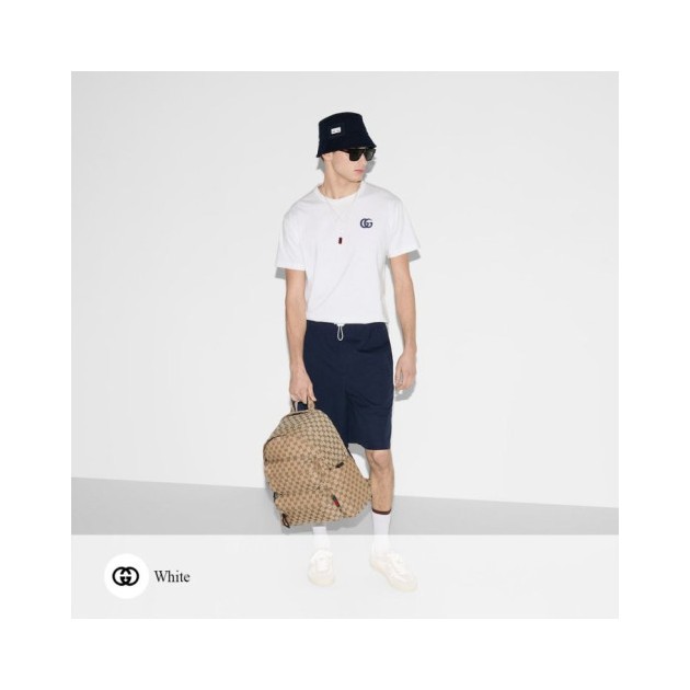 GUCCI 구찌 더블G 자수 티셔츠