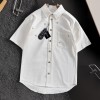 CHROME HEARTS 크롬하츠 크로스 포켓 반팔 셔츠