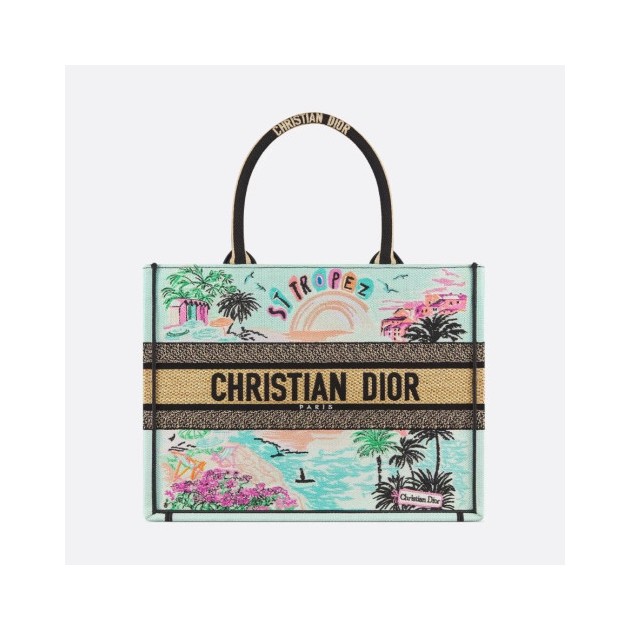 DIOR 디올 북 토트백 미듐 M1296-2