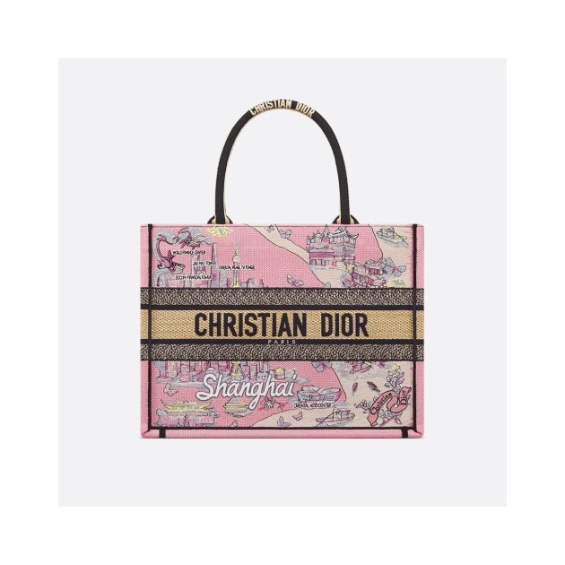 DIOR 디올 북 토트백 미듐 M1296-3
