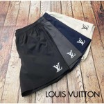 LOUIS VUITTON 루이비통 스퀘어 플레이트 쿨 스트레치 스판 하프 숏 팬츠