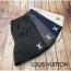 LOUIS VUITTON 루이비통 스퀘어 플레이트 쿨 스트레치 스판 하프 숏 팬츠