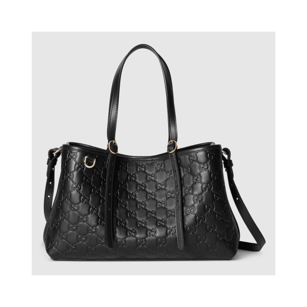 GUCCI 구찌 GG 엠블럼 미디엄 토트백 815214