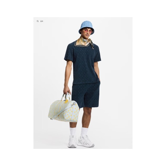 LOUIS VUITTON 루이비통 모노그램 프렌치 테리 티셔츠