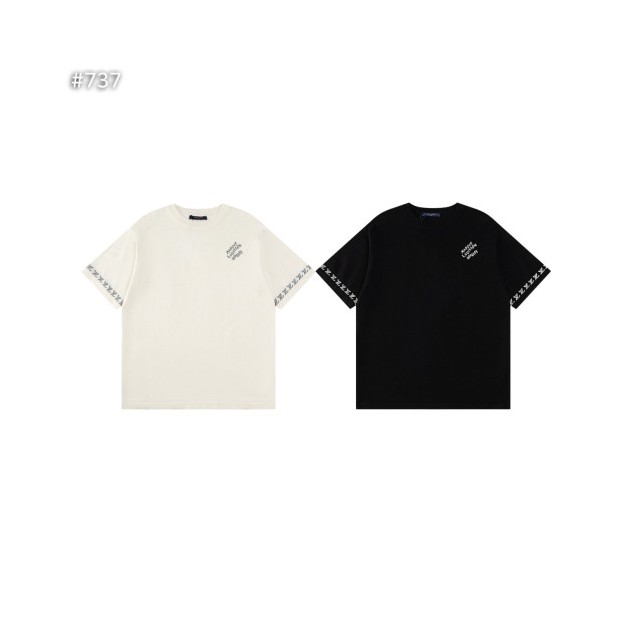 LOUIS VUITTON 루이비통 시그니처 코튼 슬리브드 크루넥 2COLOR