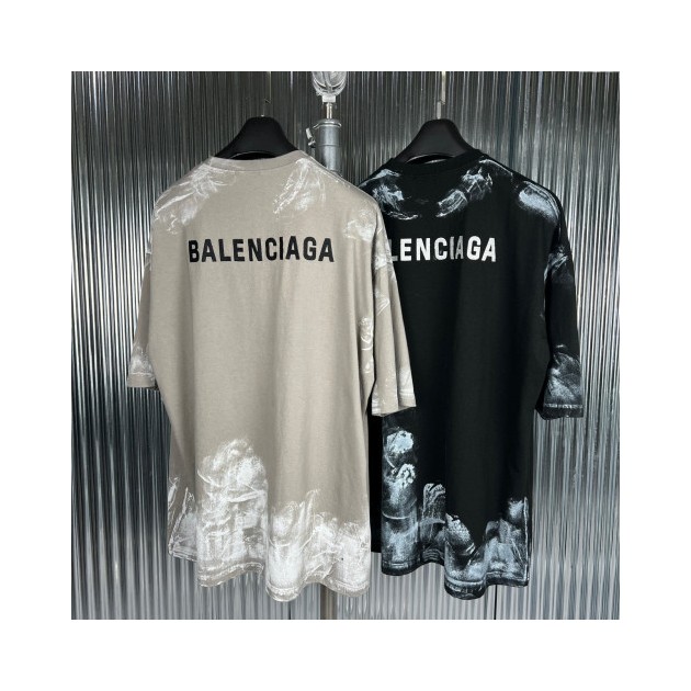 BALENCIAGA 발렌시아가 페인팅 반팔