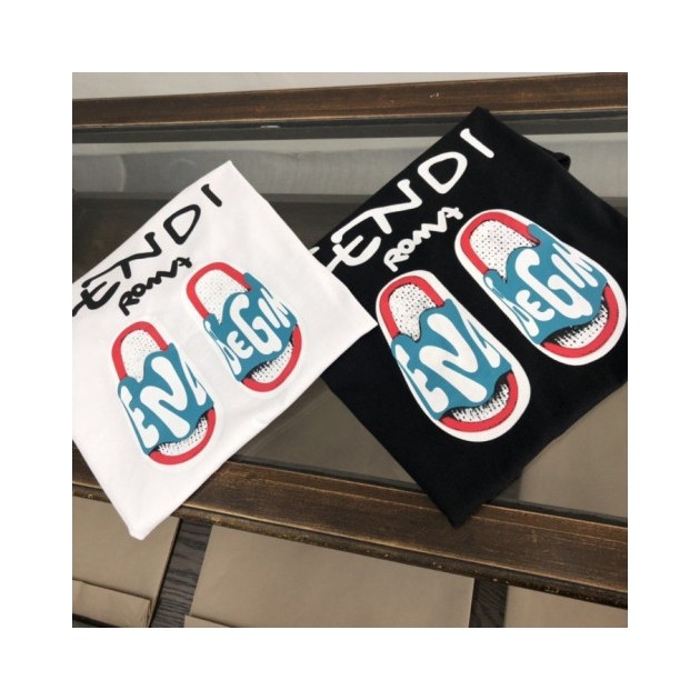 FENDI 펜디 ciabatte반팔티 2COLOR