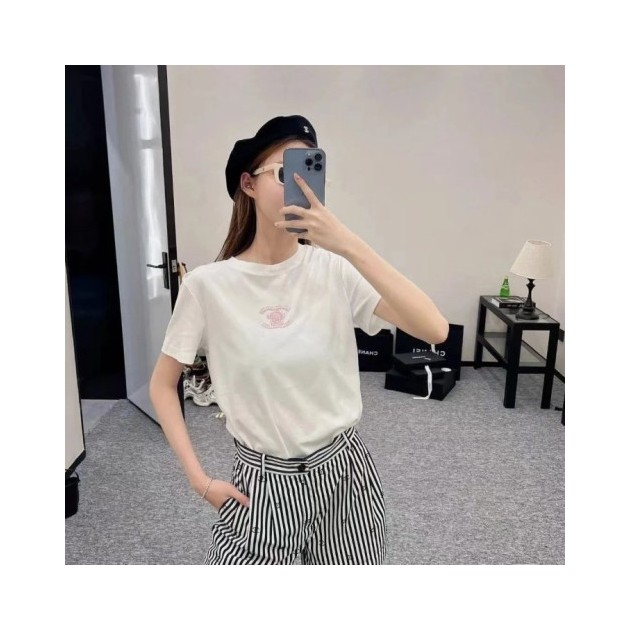 CHANEL 샤넬 반바지 반팔 셋트