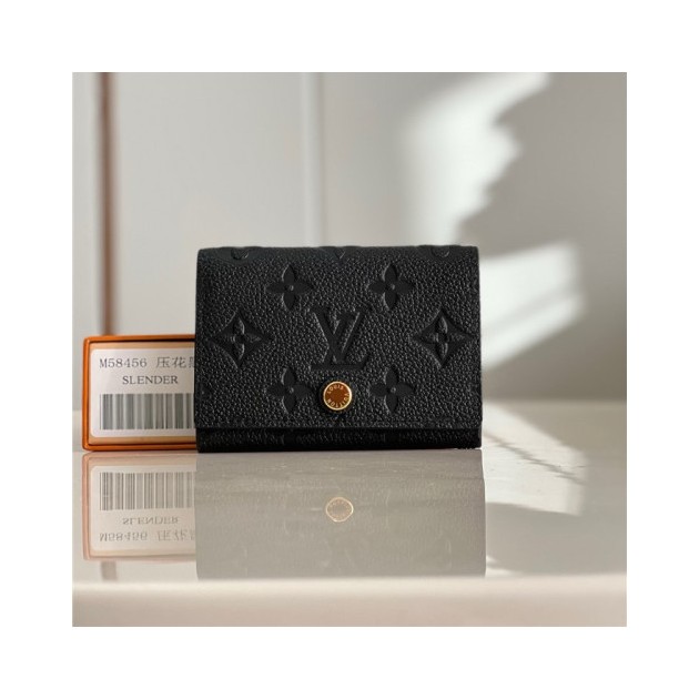 LOUIS VUITTON 루이비통 엠보스 동전/카드/명함지갑 M58456