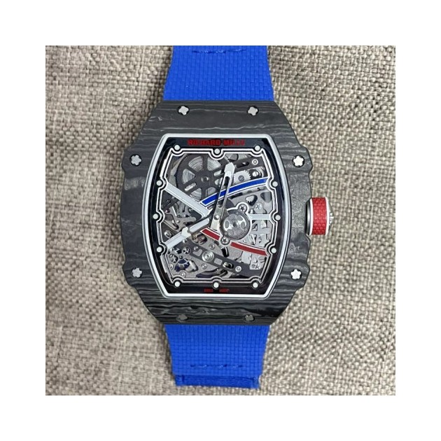 RICHARD MILLE 리차드밀 세바스티앵 오지에 에디션 블랙 카본 V5버전 RM67-02