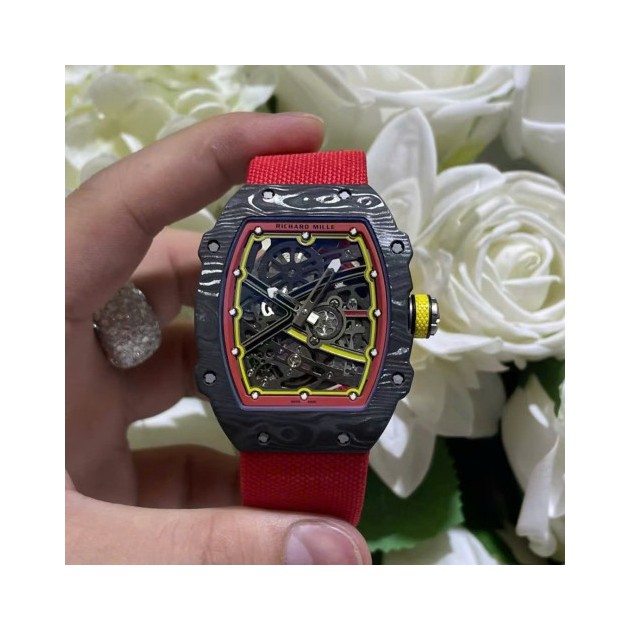 RICHARD MILLE 리차드밀 알렉산더 즈베레프 블랙 카본 RM67-02