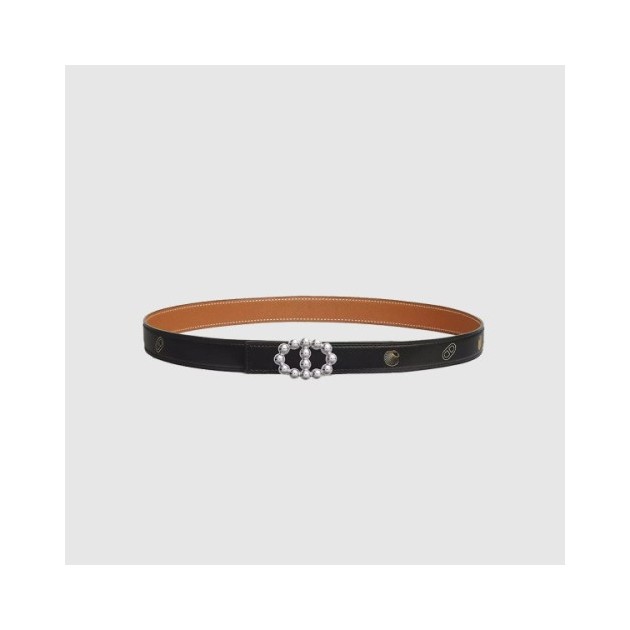 HERMES 에르메스 aillon Bubble 벨트 버클 Hermes sur Mer 리버서블 가죽 스트랩 (금장/은장)