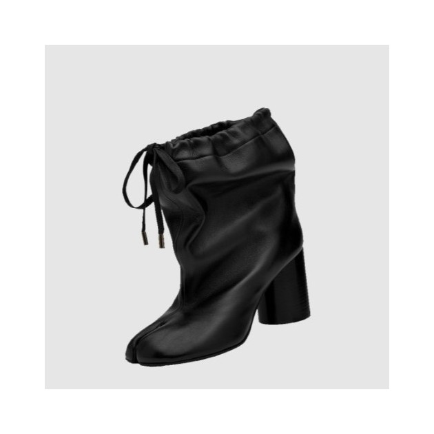 MAISON MARGIELA 메종마르지엘라  드로스트링 앵클 부츠 T8013