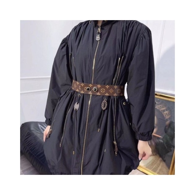 LOUIS VUITTON 루이비통 지퍼 야상(벨트 포함)