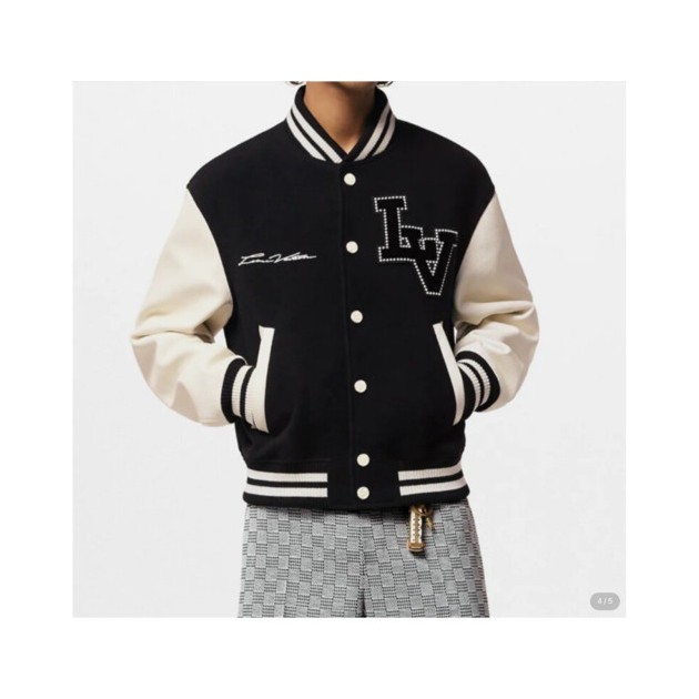 LOUIS VUITTON 루이비통 시그니처 바시티 블루종