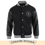 CHROME HEARTS 크롬하츠 말발굽 크로스 바시티 자켓