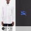 BURBERRY 버버리 웨이스트 기마 자수 코튼 셔츠 2COLOR