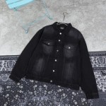 BALENCIAGA 발렌시아가 SS 더블B 그라피티 데님 자켓