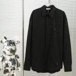 BOTTEGA VENETA 보테가베네타 다이아몬드 피스 셔츠