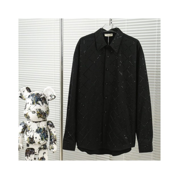 BOTTEGA VENETA 보테가베네타 다이아몬드 피스 셔츠