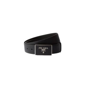 PRADA 프라다 사피아노 가죽 벨트 2CC534 (금장/흑장)