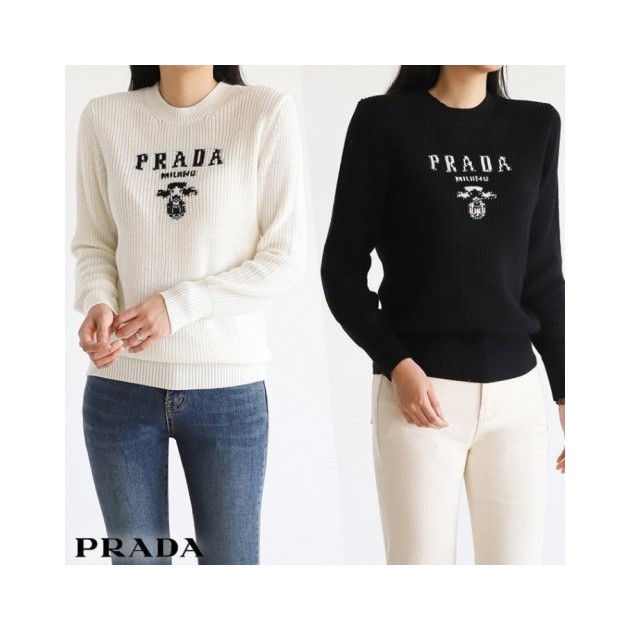 PRADA 프라다 기본 니트
