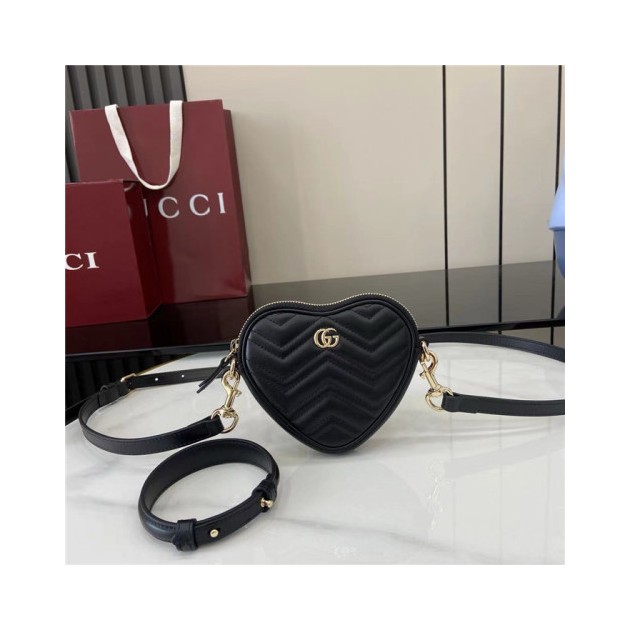 GUCCI 구찌 GG 마몬트 미니 숄더백 837753 2COLOR