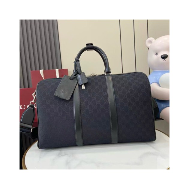 GUCCI 구찌 GG 캔버스 미디엄 더플백 834457