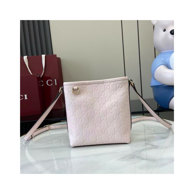 GUCCI 구찌 GG 엠블럼 나노 버킷백 ‎847090