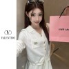 VALENTINO 발렌티노 자수 가디건 치마 셋업