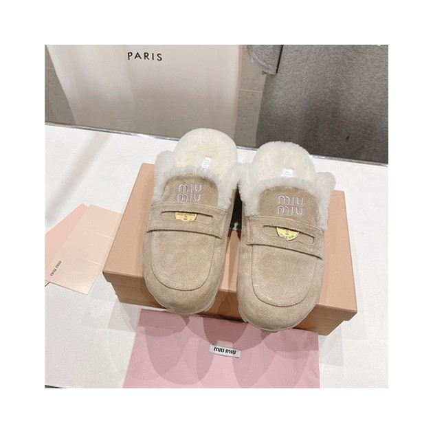 MIUMIU 미우미우 여성용 슬리퍼 M90492 2COLOR