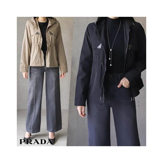 PRADA 프라다 삼각로고 자켓