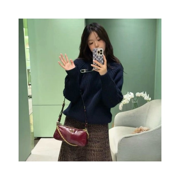 PRADA 프라다 레더 숄더백 1BC221