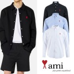 AMI 아미 드 꾀흐 옥스포드 셔츠