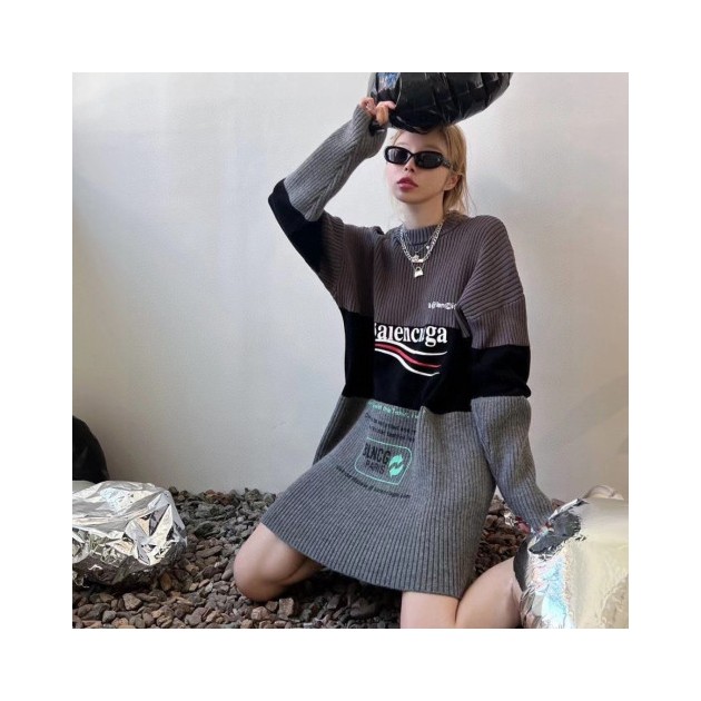 BALENCIAGA 발렌시아가 웨이브 니트