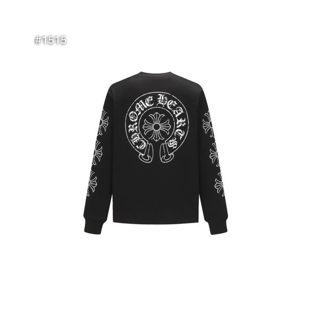 CHROME HEARTS 크롬하츠 포켓 홀스슈 크루넥 롱 슬리브 티셔츠