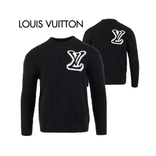 LOUIS VUITTON 루이비통 로고 보카시 니트