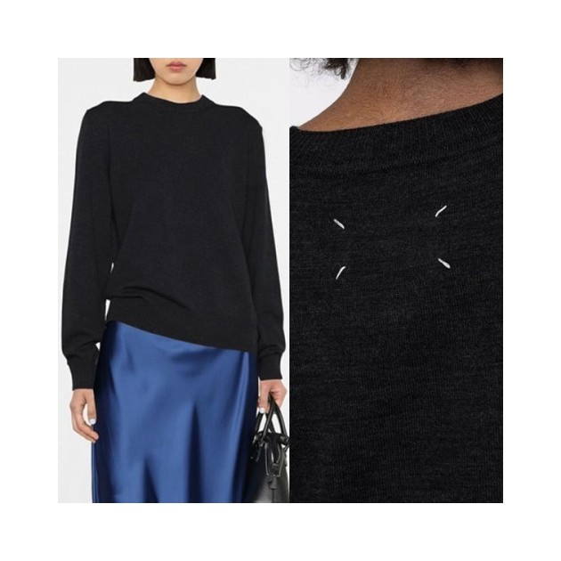 MAISON MARGIELA 메종마르지엘라 라운드 니트
