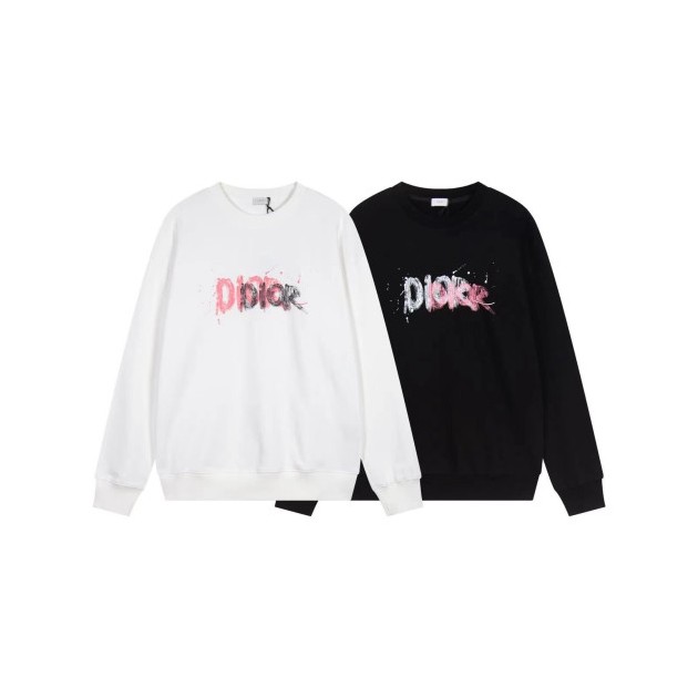 DIOR 디올 그래피티 로고 맨투맨