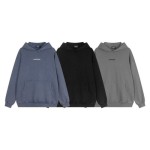 BALENCIAGA 발렌시아가 자수 로고 워싱 후드