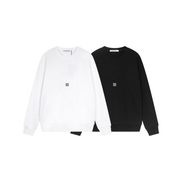 GIVENCHY 지방시 시그니처 자수 로고 맨투맨