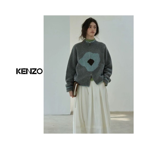 KENZO 겐조 플로라 집업가디건