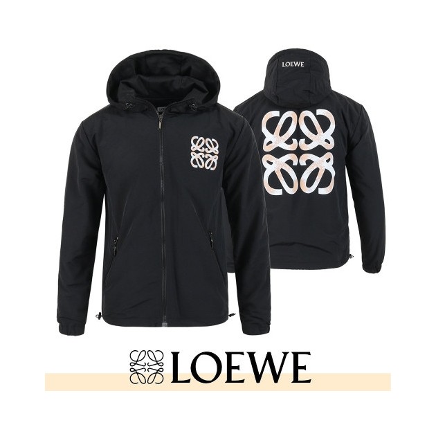 LOEWE 로에베 아나그램 빈티지 로고 윈드 자켓