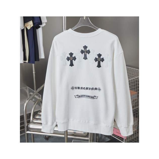 CHROME HEARTS 크롬하츠 스틸 크로스 맨투맨 2COLOR