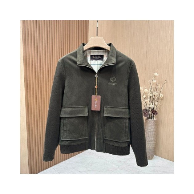 LOROPIANA 로로피아나 스웨이드 트러커자켓 2COLOR