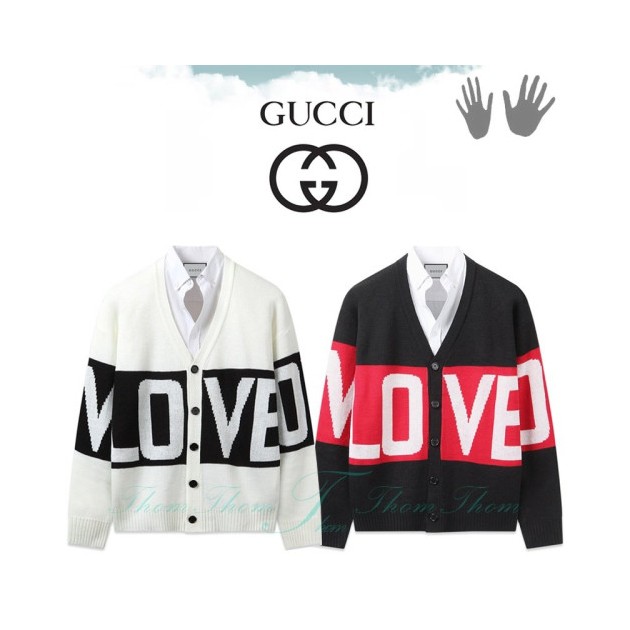 GUCCI 구찌 러브 가디건