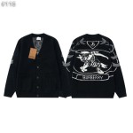 BURBERRY 버버리 EKD 인타르시아 울 가디건