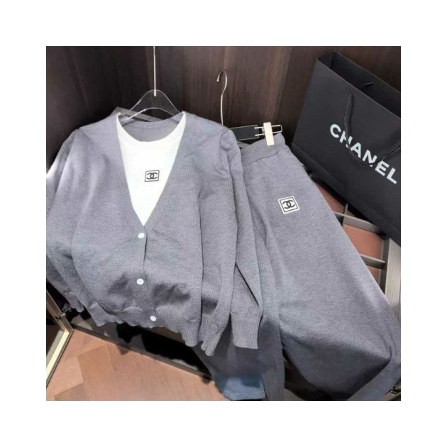 CHANEL 샤넬 니트 투피스 셋업 2COLOR